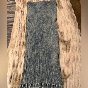 Zara Mineral Washed Maxi Skirt